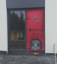 Blower Door Messung in Mainz